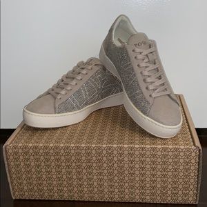 NEW PO-ZU tweed sneakers